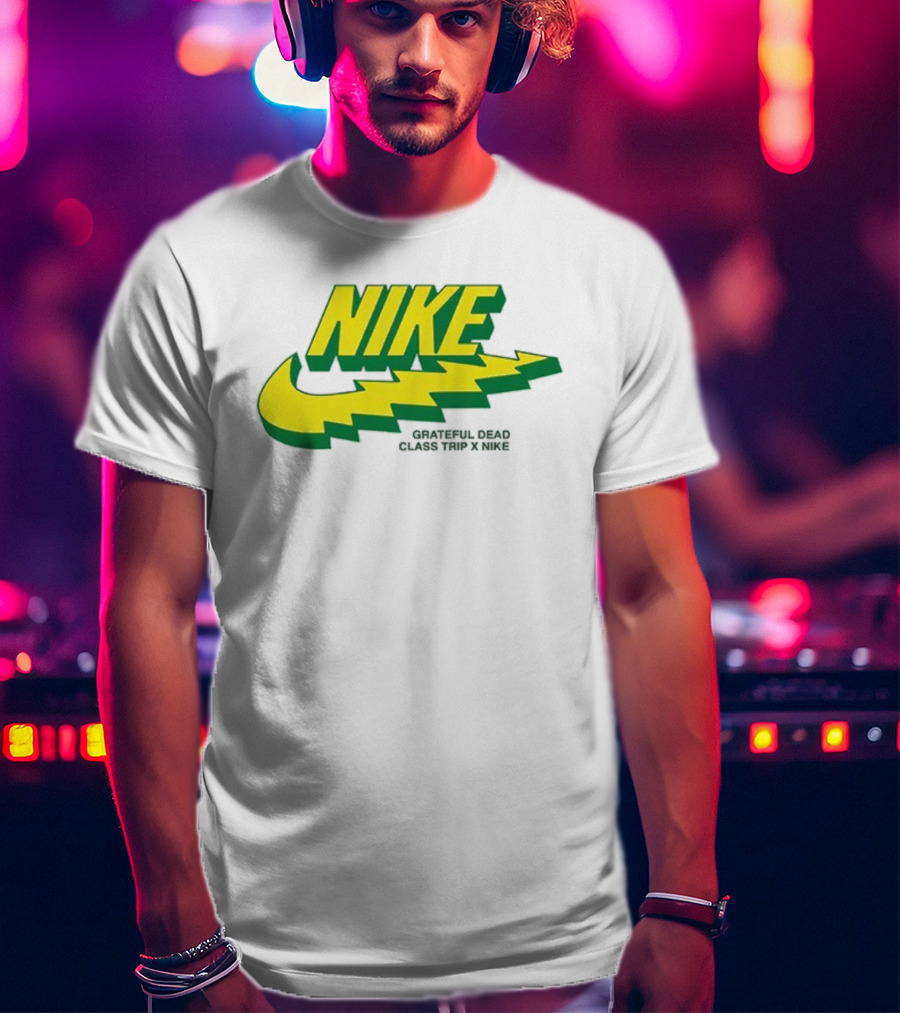 Oregon Ducks Grateful Dead Class Trip Nike Any Morning Any Evening Any Day T-Shirt