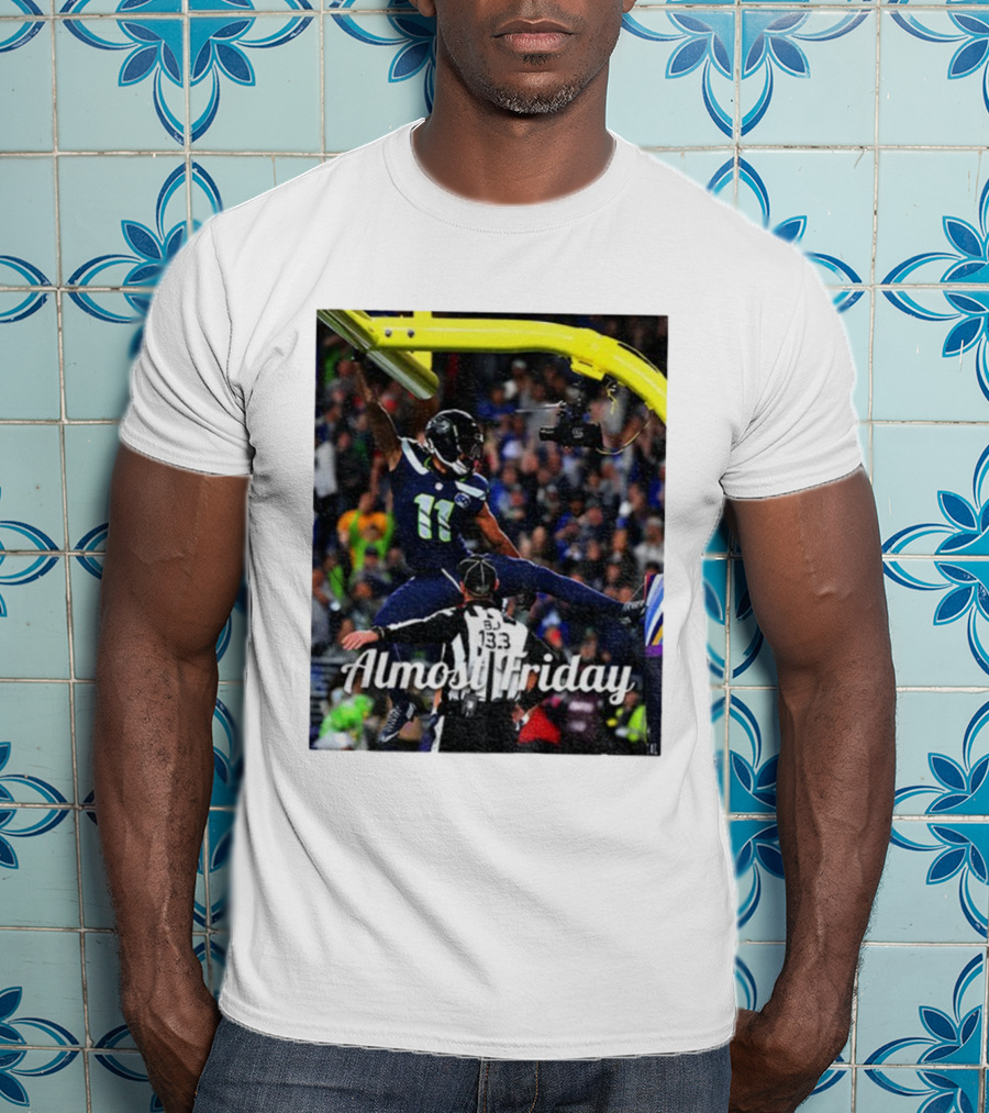 Shaquem Griffin Seattle Seahawks Linebacker NFL Football Almost Friday Game Day Celebrations T-Shirt