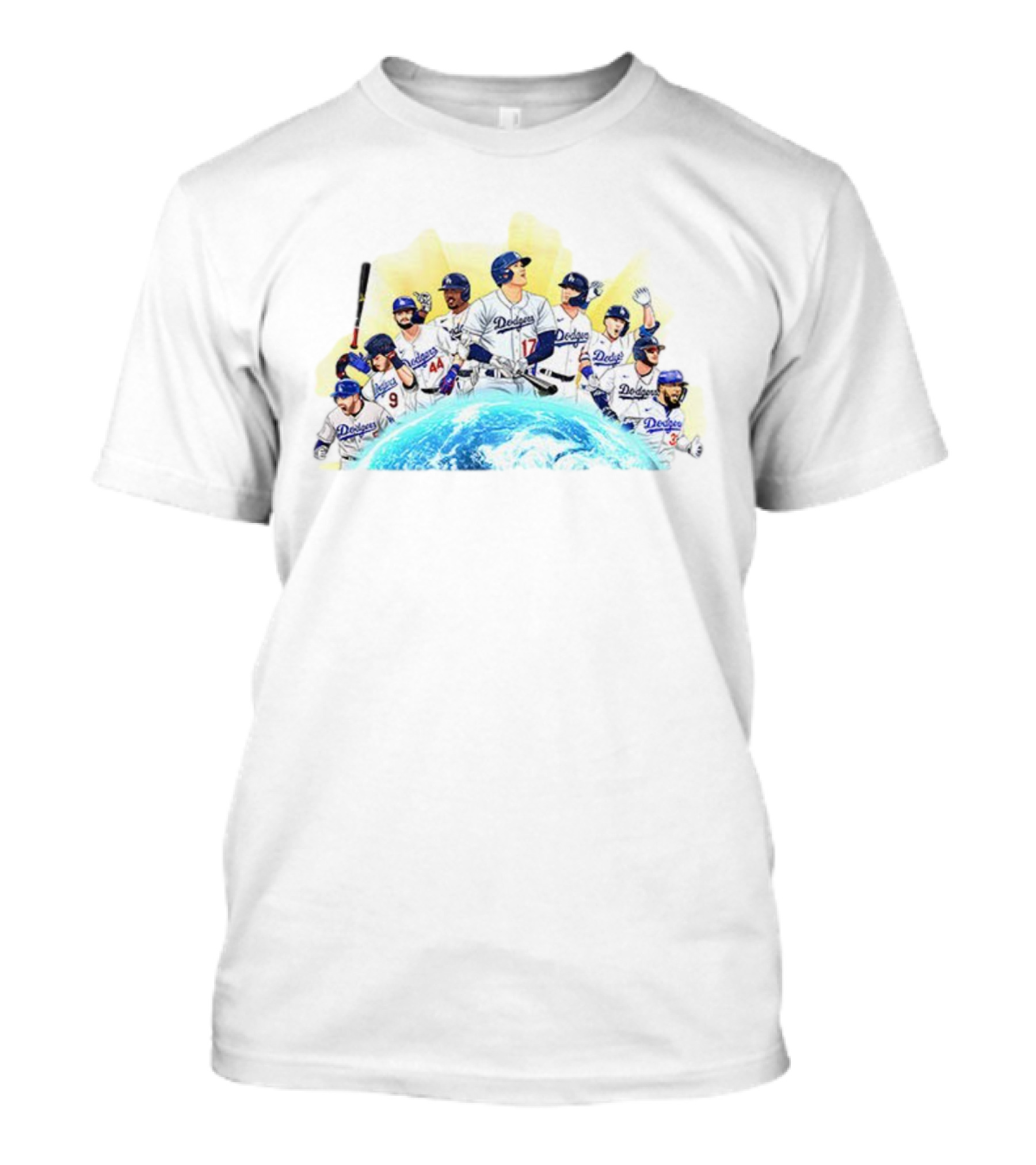 Los Angeles Dodgers MLB 2025 Baseball Team Champions T-Shirt