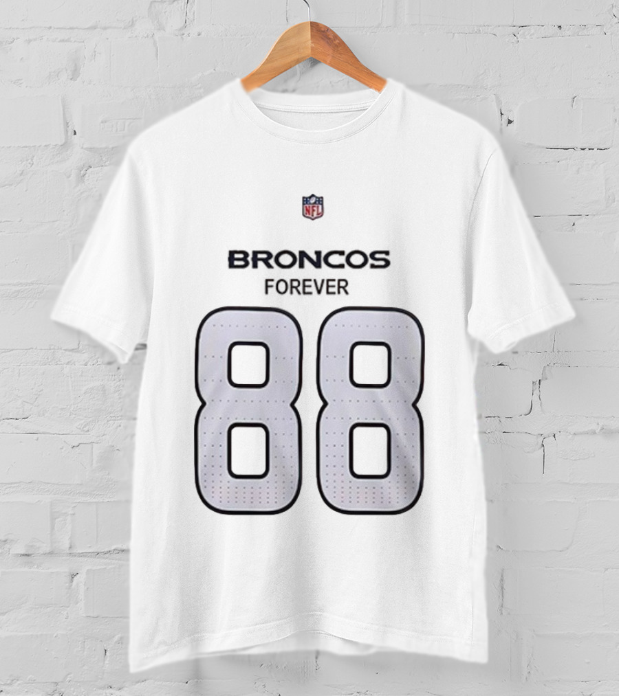 Demaryius Thomas Denver Broncos NFL Forever 88 T-Shirt