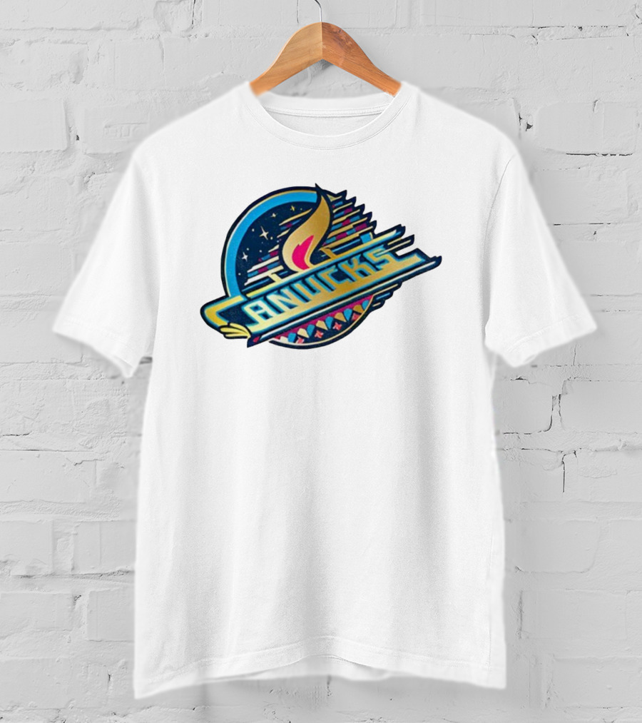 Vancouver Canucks Diwali Celebration NHL Hockey Fan Apparel T-Shirt
