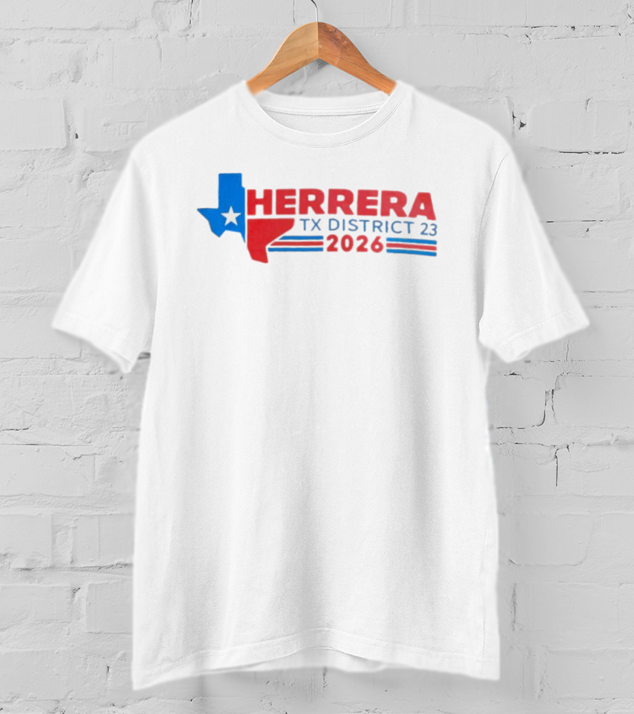 Herrera TX District 23 2026 Texas State Star T-Shirt