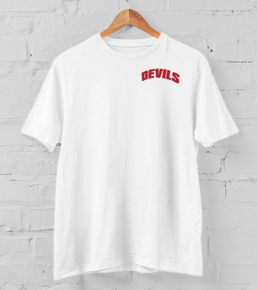 New Jersey Devils Vintage History Team Retro Style T-Shirt