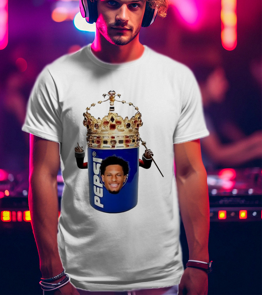 Oronde Gadsden Pepsi Crown Los Angeles Chargers King Parody T-Shirt