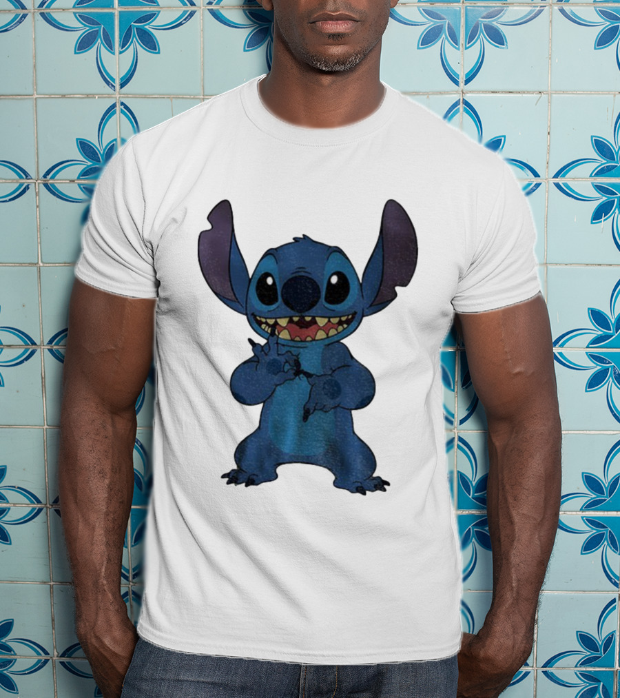 Six Seven 6 7 Meme Funny Stitch Hands Character T-Shirt