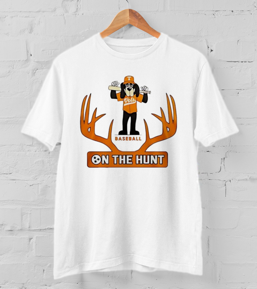 Tennessee Volunteers Baseball Vols On The Hunt T-Shirt