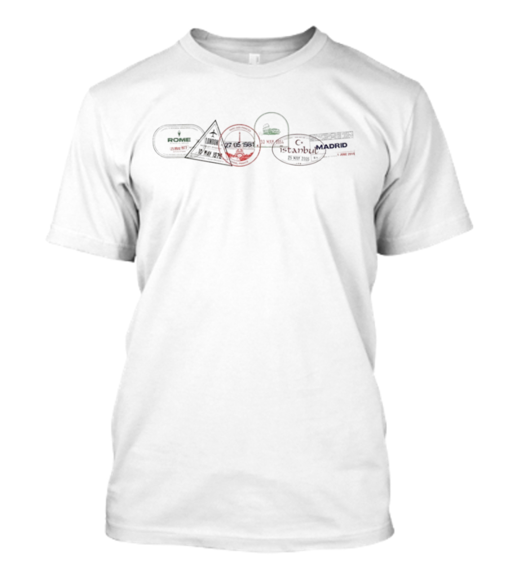 Champions Européens Liverpool LFC Emblem T-Shirt
