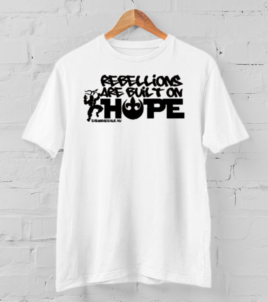 Chewbacchus Rebellions Are Built On Hope Fleur De Lis Mardi Gras Theme T-Shirt