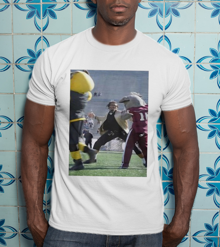 Cam Newton Versus Alabama Crimson Tide Mascot Sports Encounter T-Shirt