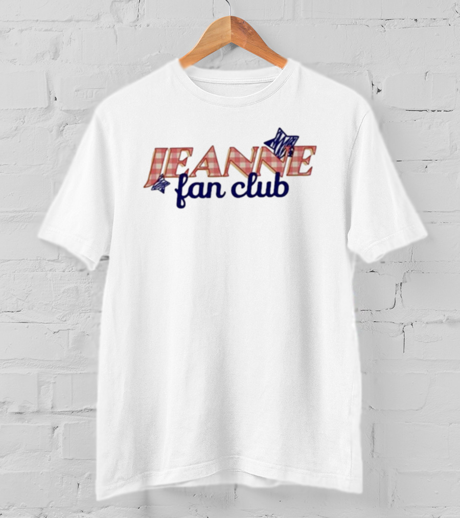 Jeanne Fan Club Star Academy Checkered Butterfly T-Shirt