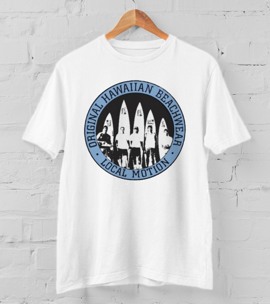 Original Hawaiian Beachwear Local Motion Surfing Bruddahs T-Shirt