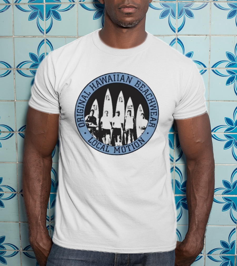 Original Hawaiian Beachwear Local Motion Surfing Bruddahs T-Shirt