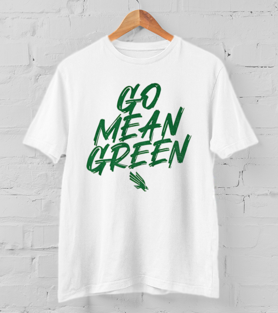 UNT North Texas Go Mean Green Spirit T-Shirt