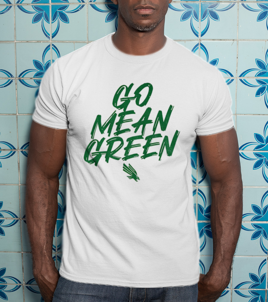 UNT North Texas Go Mean Green Spirit T-Shirt