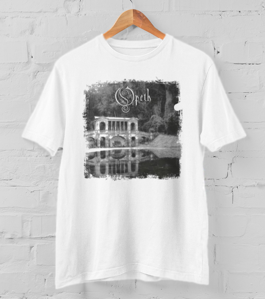 Opeth Morningrise Album Cover Art With Band Logo T-Shirt