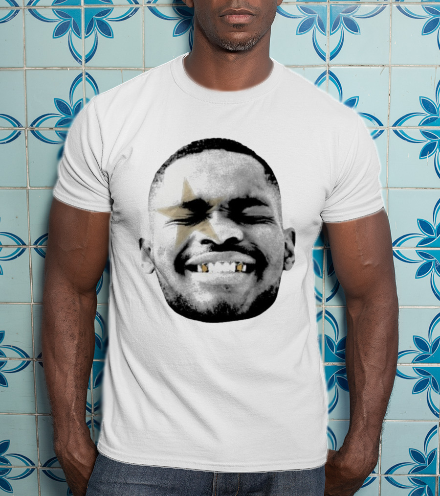 Santan Dave Star Face Grin Icon Gold Teeth T-Shirt