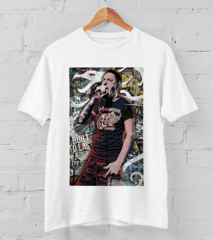 Sick Of It All Built To Last Lou Koller Hardcore Punk NYC Street Art Skull Tattoo T-Shirt