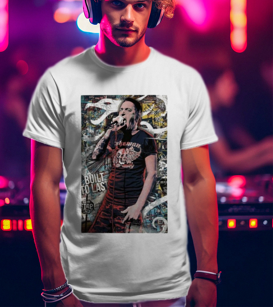 Sick Of It All Built To Last Lou Koller Hardcore Punk NYC Street Art Skull Tattoo T-Shirt