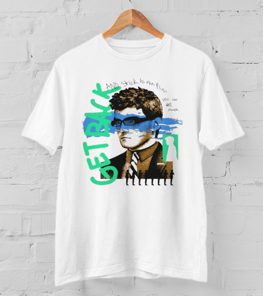 Skibidi Toilet Get Back Secret Agent Stick To The Plan T-Shirt