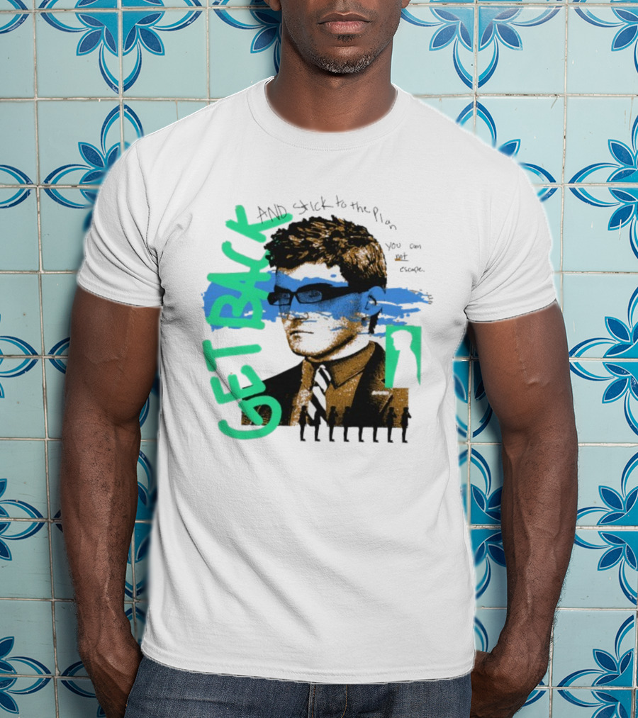 Skibidi Toilet Get Back Secret Agent Stick To The Plan T-Shirt