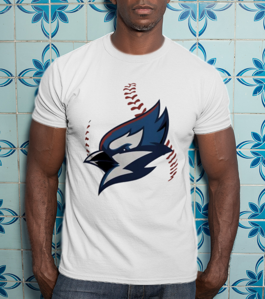 Toronto Blue Jays 2025 World Series Baseball Blue Jay Head T-Shirt
