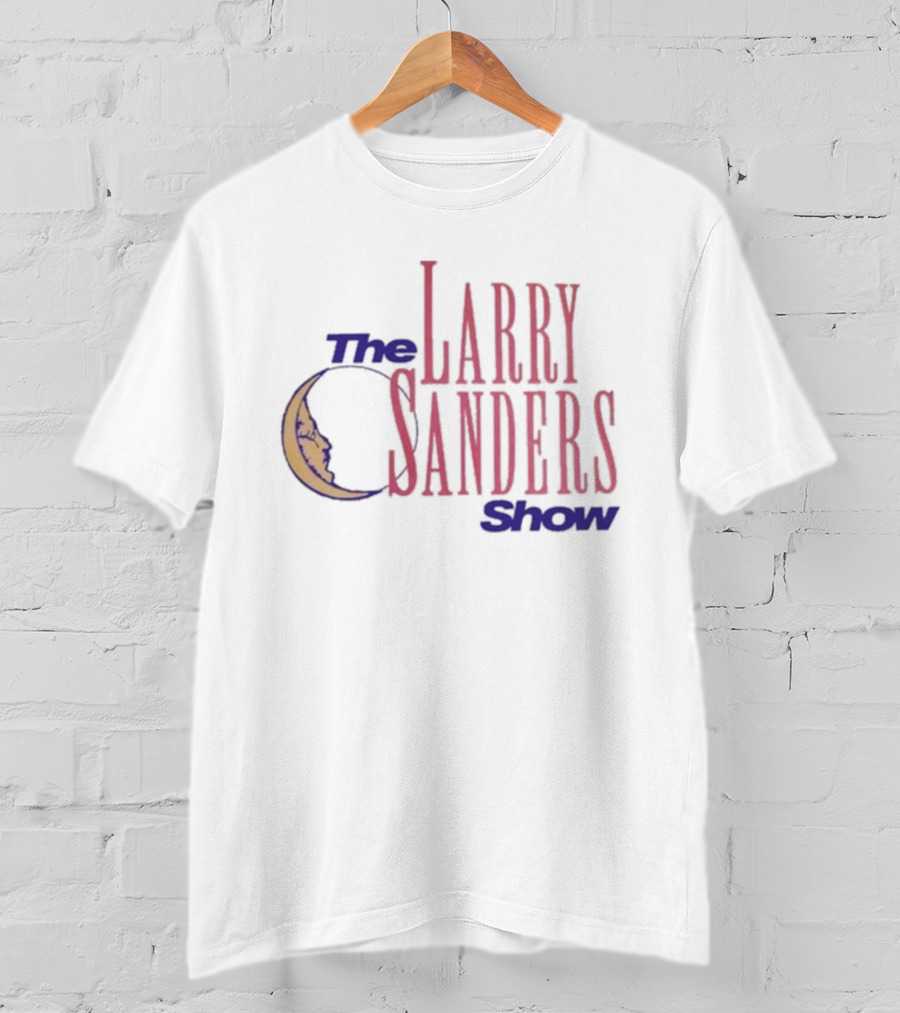 The Larry Sanders Show Crescent Moon Logo T-Shirt