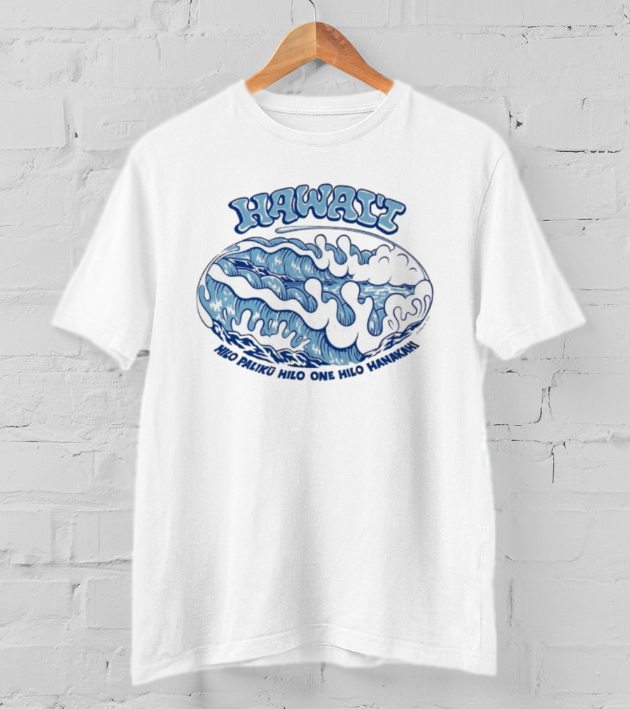Aaron Kai Hilo Hawaii Surf Waves Hilo Paliku Hilo One Hilo Hanakahi T-Shirt