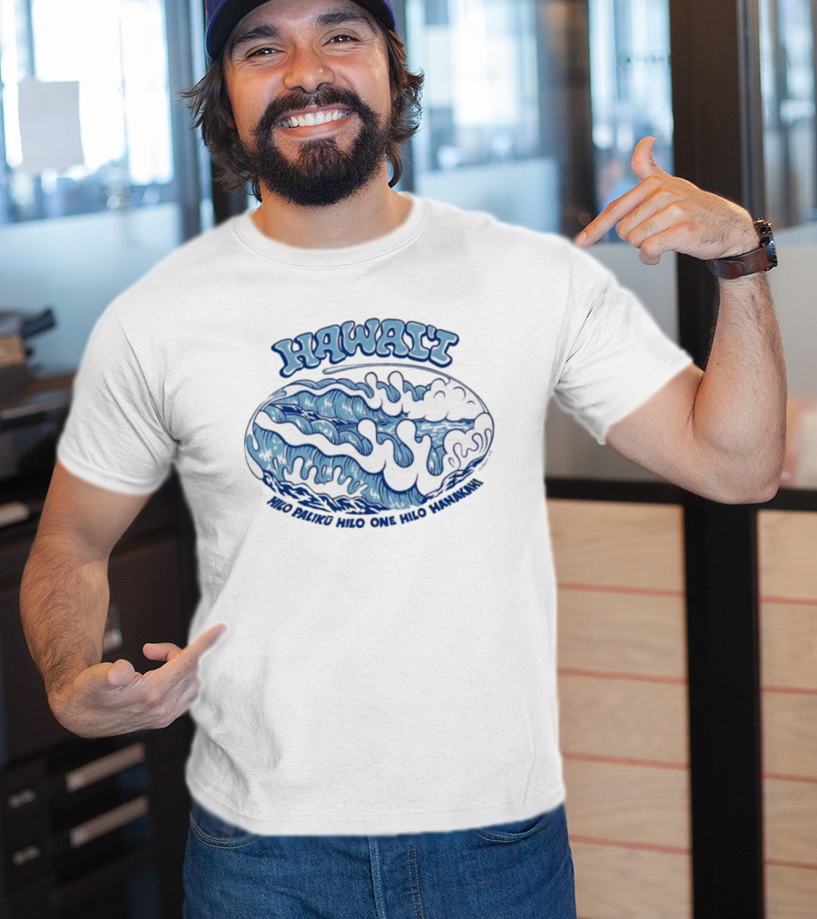 Aaron Kai Hilo Hawaii Surf Waves Hilo Paliku Hilo One Hilo Hanakahi T-Shirt