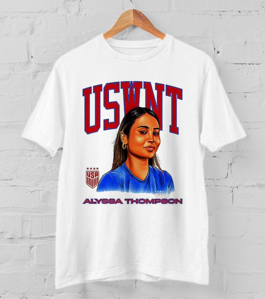 USWNT Alyssa Thompson United States Soccer Team T-Shirt
