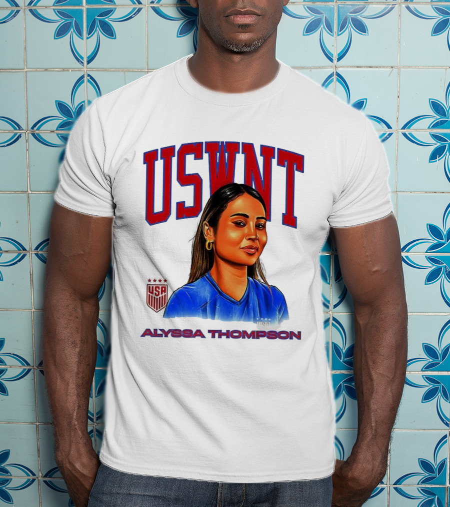 USWNT Alyssa Thompson United States Soccer Team T-Shirt