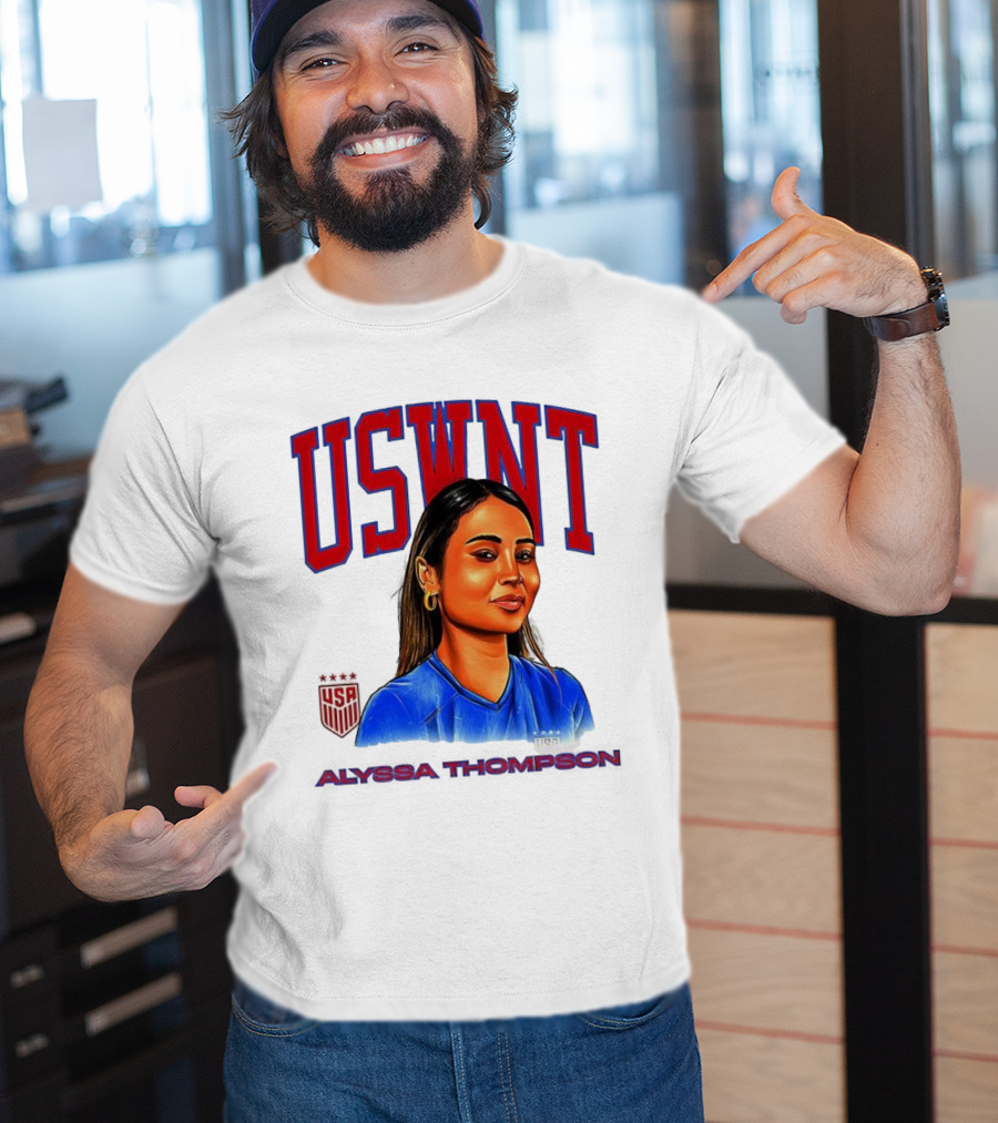 USWNT Alyssa Thompson United States Soccer Team T-Shirt