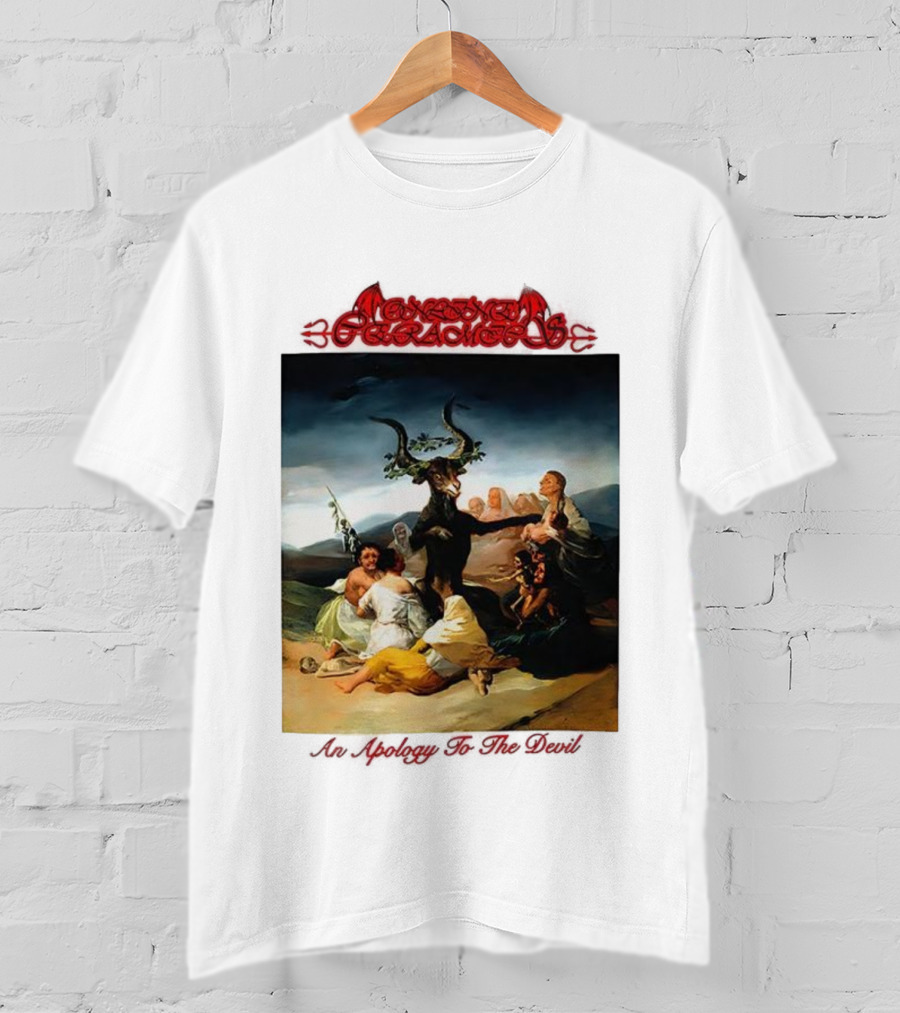 Apology To The Devil Witches’ Sabbath Halloween T-Shirt