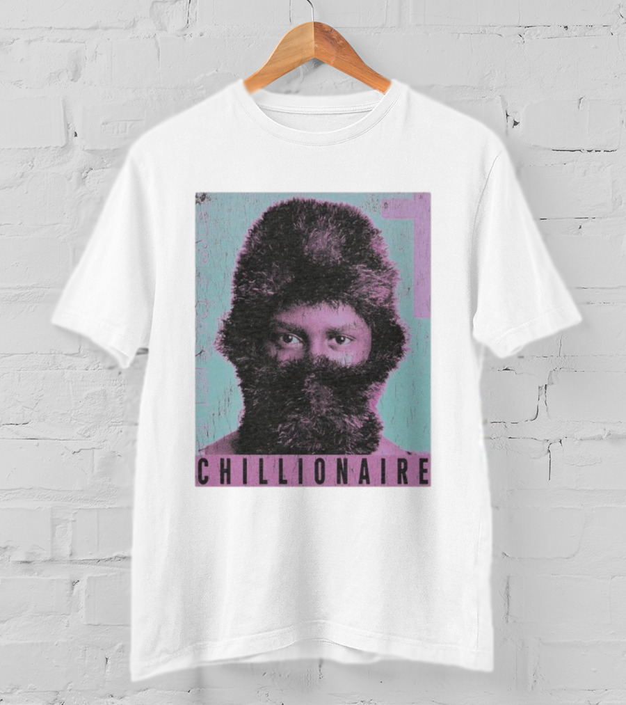Benny Chill Chillionaire Furry Winter Hat Retro Style T-Shirt