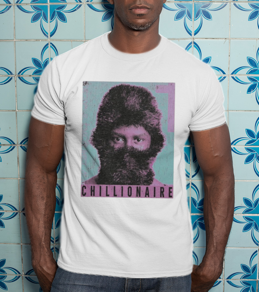 Benny Chill Chillionaire Furry Winter Hat Retro Style T-Shirt