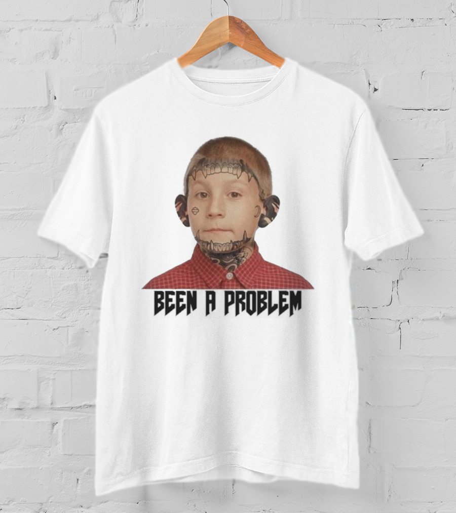 Caskey Tattoo Face Been A Problem T-Shirt