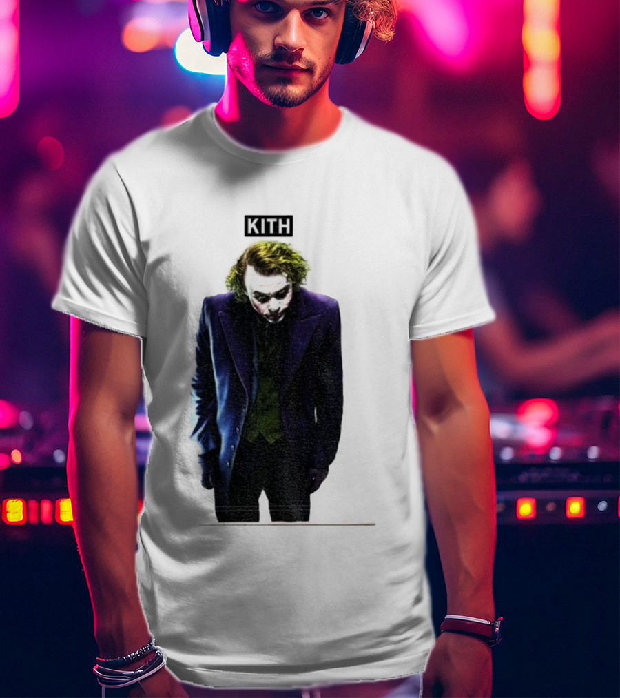 Dodgers Batman Kith Joker Collaboration T-Shirt
