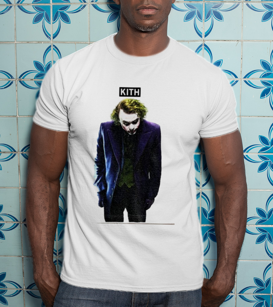 Dodgers Batman Kith Joker Collaboration T-Shirt