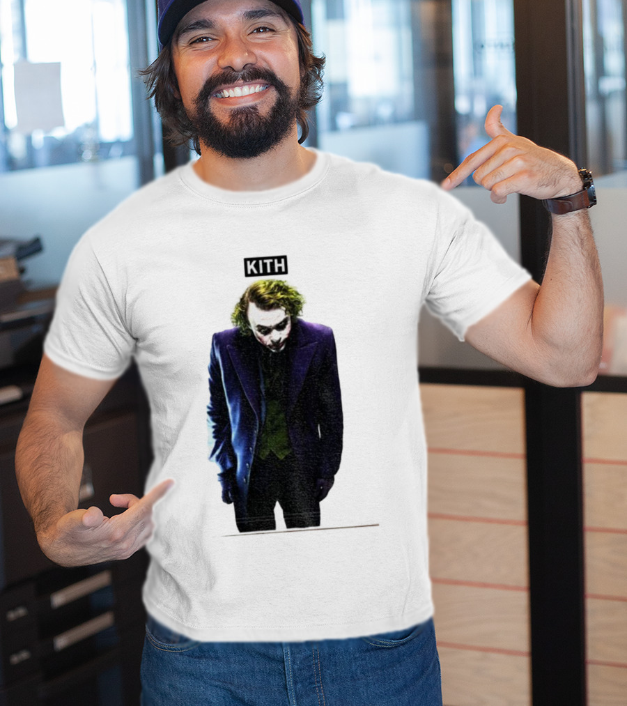 Dodgers Batman Kith Joker Collaboration T-Shirt