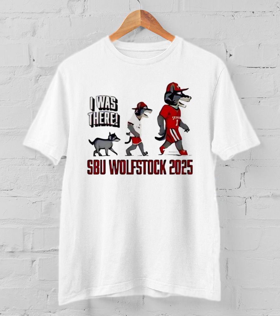 I Was There SBU Wolfstock 2025 Festival Event Celebration T-Shirt