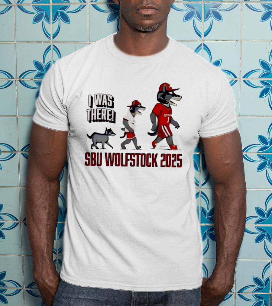 I Was There SBU Wolfstock 2025 Festival Event Celebration T-Shirt