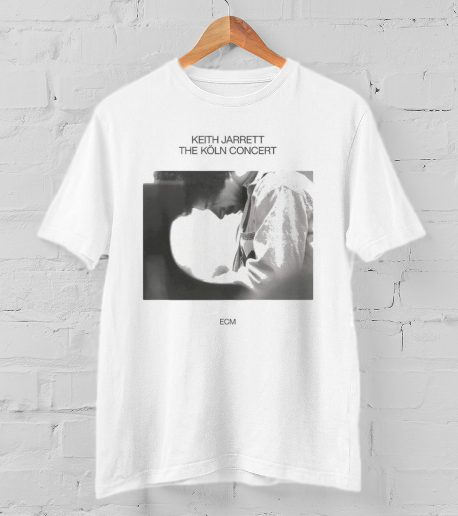 Keith Jarrett The Köln Concert 50th Anniversary Pianist Tribute 1975 Iconic Jazz Performance T-Shirt