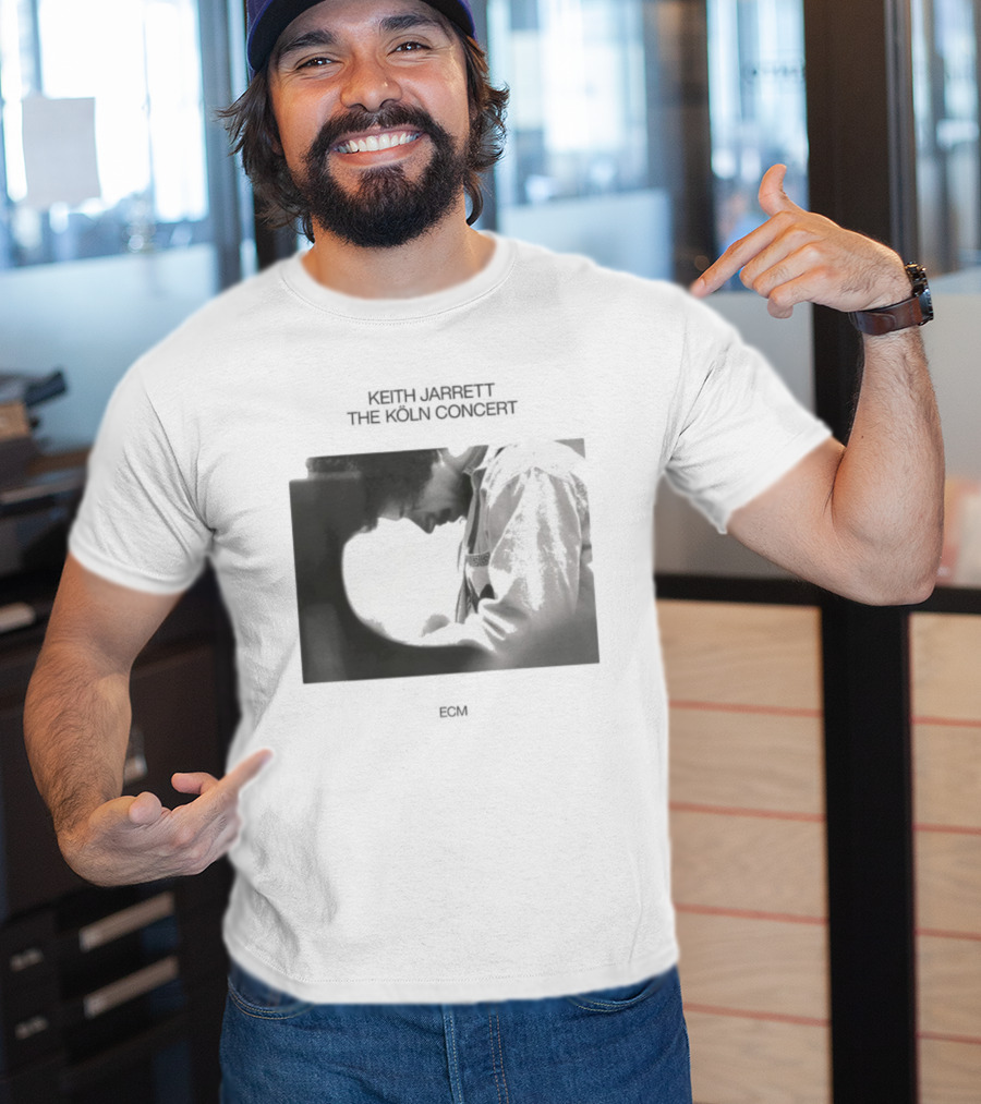 Keith Jarrett The Köln Concert 50th Anniversary Pianist Tribute 1975 Iconic Jazz Performance T-Shirt