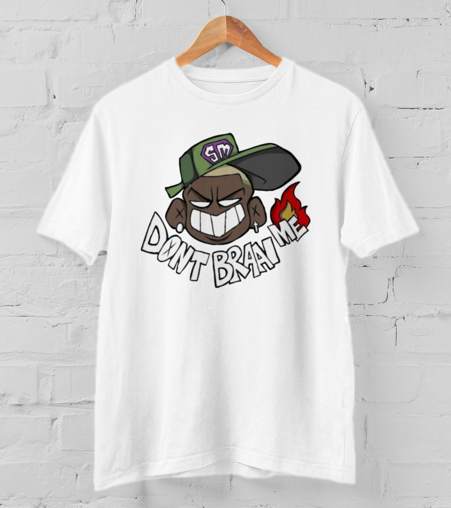 Kindlynxsh SM Cap Fire Emoji Don't Braai Me T-Shirt