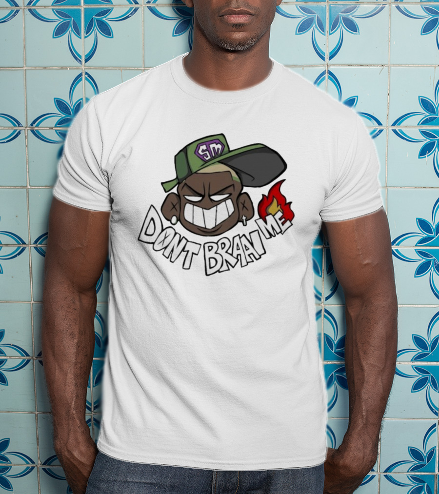Kindlynxsh SM Cap Fire Emoji Don't Braai Me T-Shirt