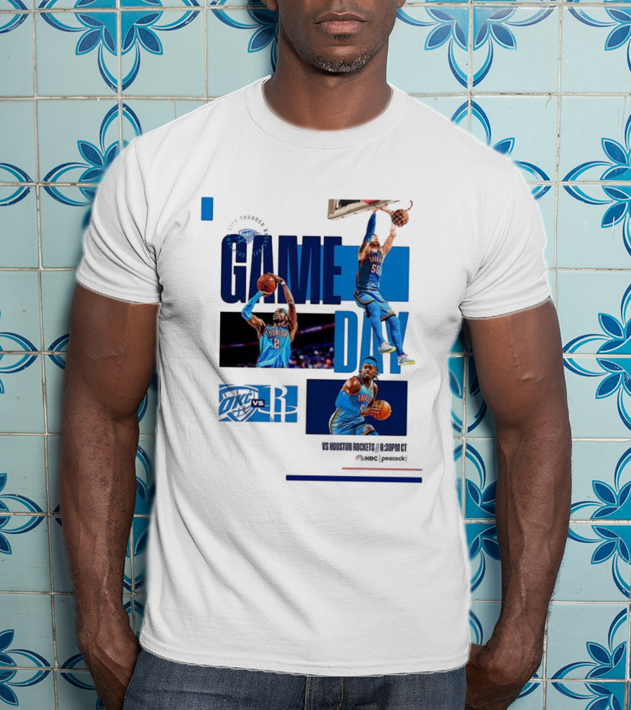 Oklahoma City Thunder Game Day NBA 2025 T-Shirt
