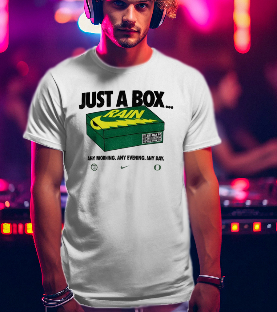 Just A Box Air Max 90 Grateful Dead Rain Box Of Rain T-Shirt
