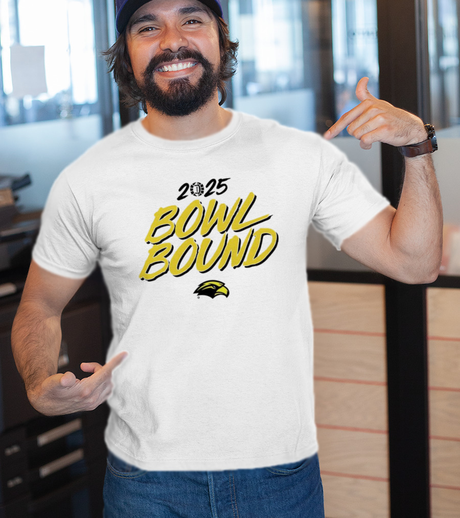 Southern Miss Golden Eagles 2025 Bowl Bound Football T-Shirt