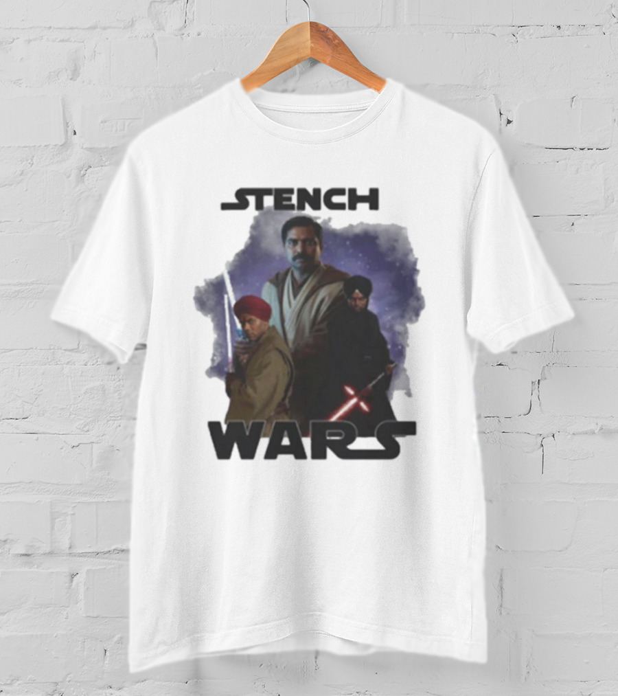 Stench Wars Star Wars Jedi And Sith Lightsaber Battle T-Shirt
