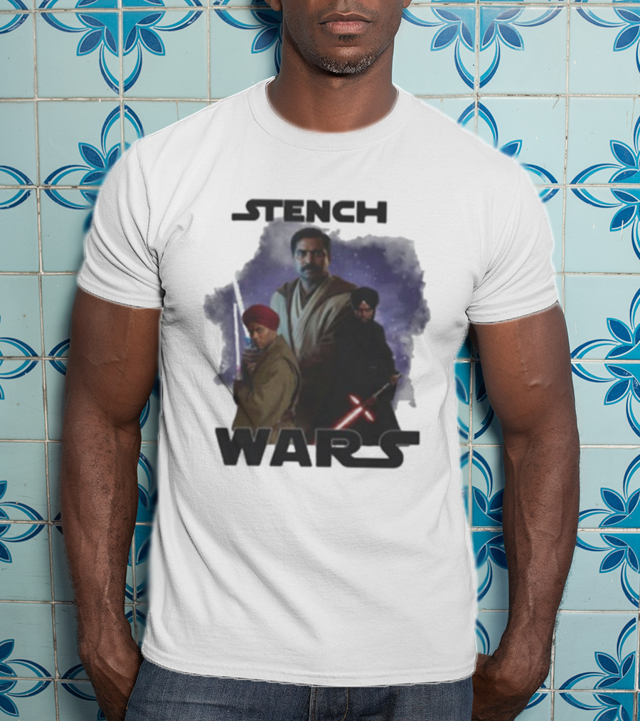 Stench Wars Star Wars Jedi And Sith Lightsaber Battle T-Shirt