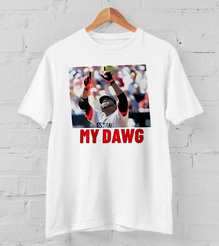 Vladimir Guerrero Jr. David Ortiz My Dawg Toronto Blue Jays Boston Red Sox 2025 T-Shirt